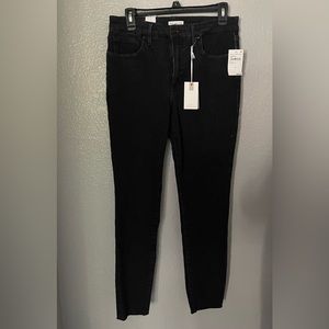 Good American jeans Size 10/30 super stretch dark denim